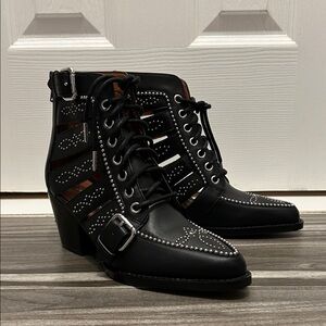 Authentic! Coach Paisley Booties